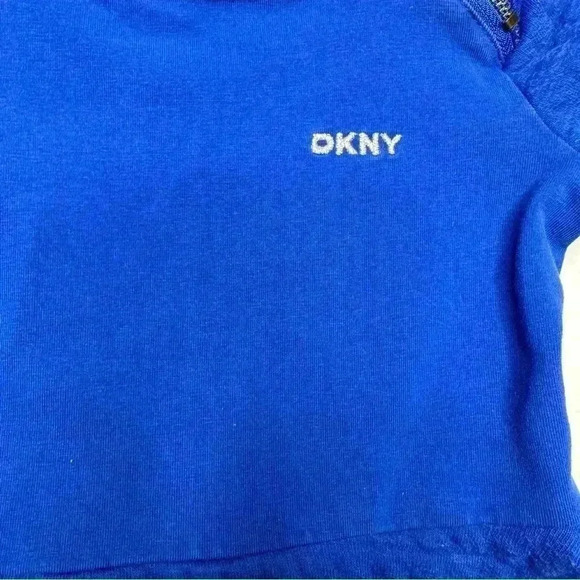 DKNY Dress Blue Fit & Flare Quilted Blue Size 3T - Picture 5 of 16